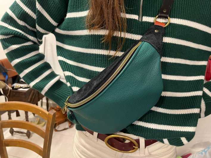 Create Your Own Leather Waist Bag in Luberon Area!