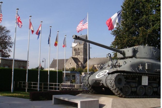 D-Day Private Tour Omaha + Utah Beach From Caen With Audio Guide - Tour Overview and Details