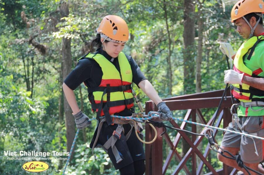 Dalat: Canyoning and 1500m Zipline Adventure