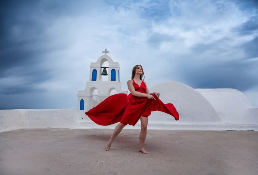 Day: Santorini Professional Photoshoot With Edited Photos