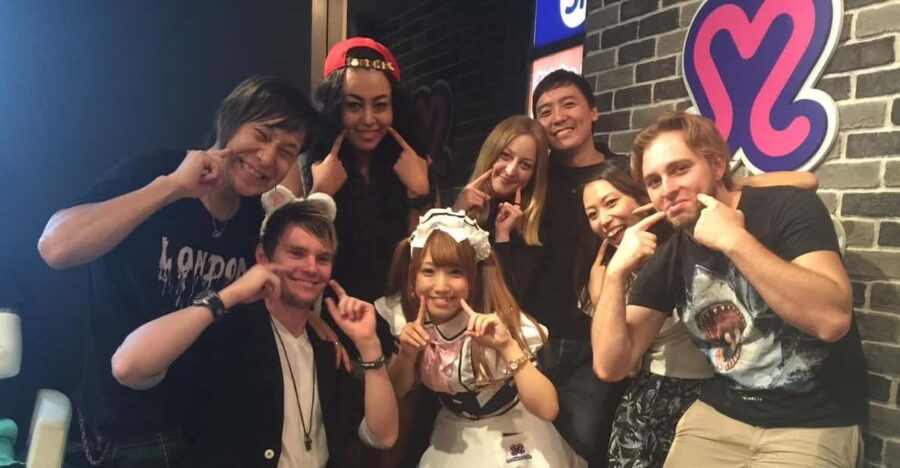 DenDen Town, Osaka: Otaku Shopping & Maid Cafe, Photo Booth Tour♡