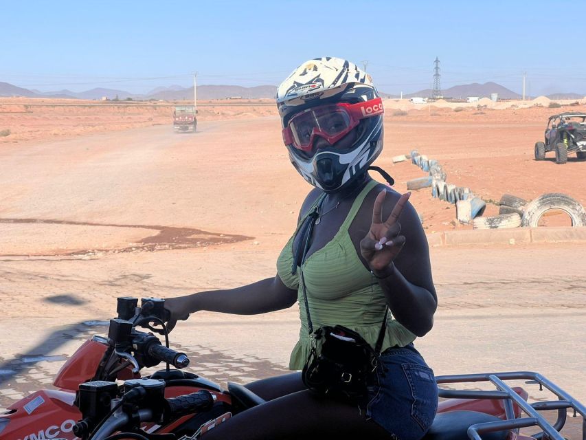 Desert Escape: Quad at Sunset in Marrakech