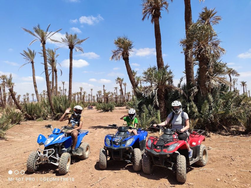 Desert of the Palm Grove of Marrakech: Discover in Quad