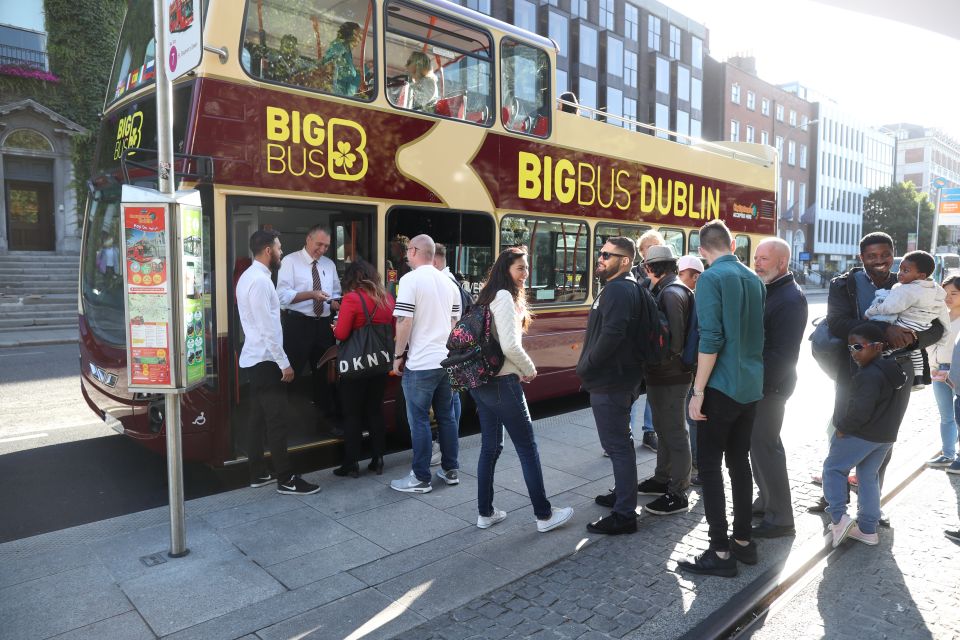 Dublin: Big Bus Hop-on Hop-off Tour & EPIC Museum Ticket - Tour Description