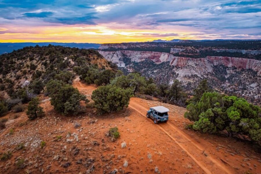 East Zion: Top of the World Sunset Jeep Tour - Tour Overview