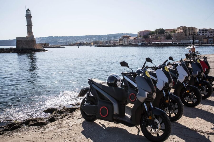 Eco-Friendly Rides on Electric Scooters | Chania Tour