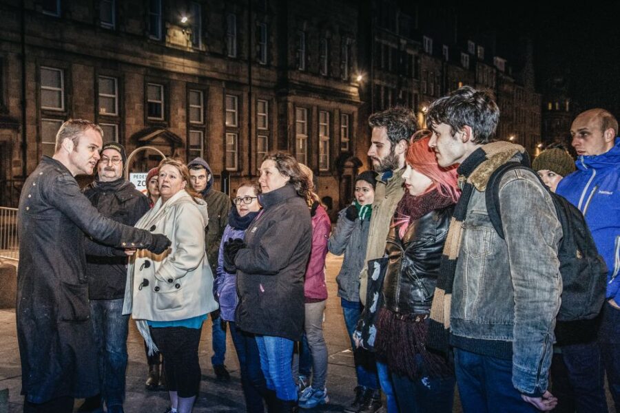Edinburgh: Late-Night Underground Vaults Terror Tour - Tour Experience and Highlights