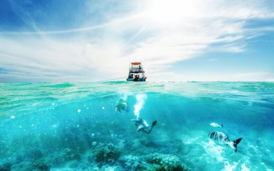 El Gouna: Orange Bay Yacht Cruise With Private Transfers