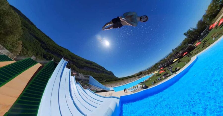 Etrembières: Full-Day Thrills at Water Circus Discovery