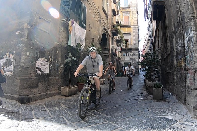 Exciting E-Bike(Pedal Assisted)Ride in the Heart of Naples