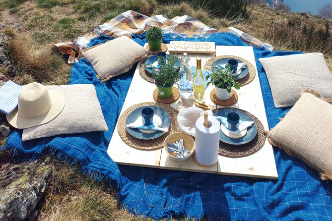 Exclusive Picnic in the Foothills of the Alps With the Lake Views