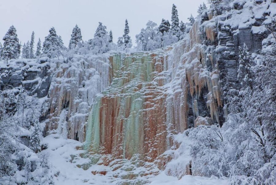 Family Friendly Korouoma National Park and Frozen Waterfalls