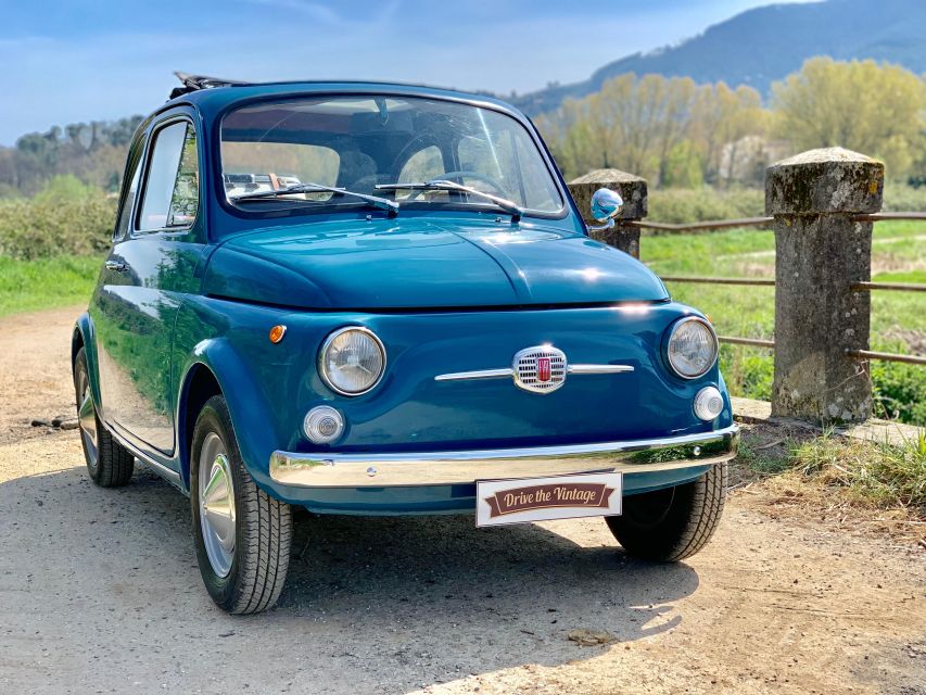 Fiat 500: Self-Tour in the Tuscan Countryside