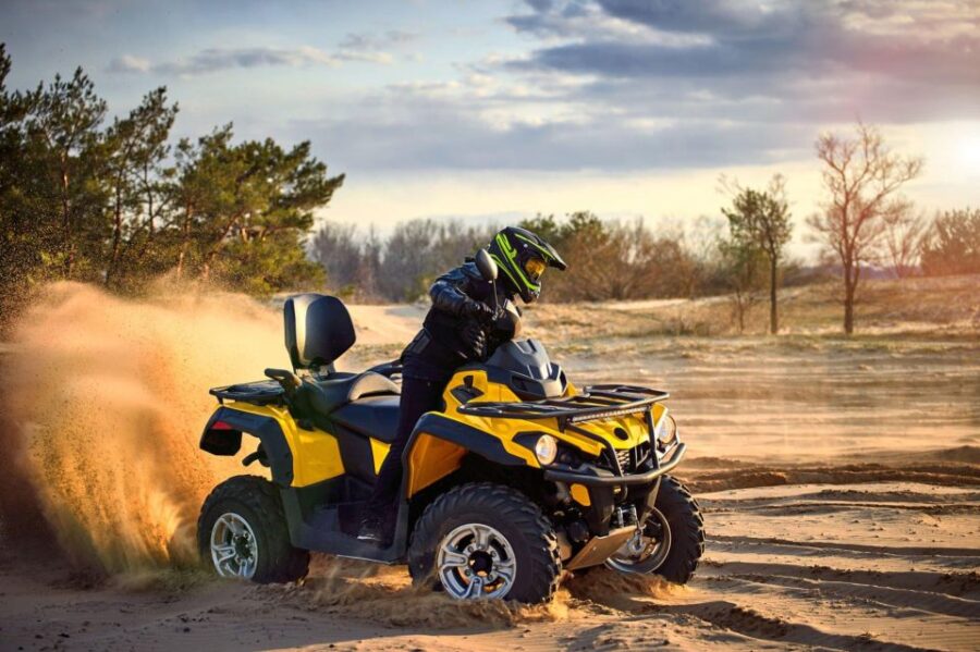 From Agadir: Quad ATV Biking in Sund Dunes & Forest