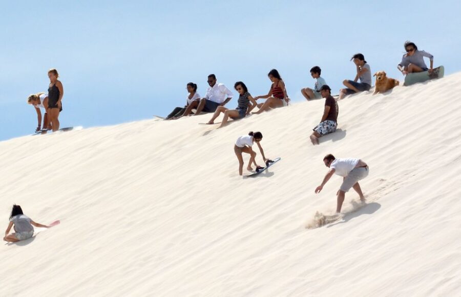 From Agadir/Tamraght/Taghazout: Sandoarding in Sand Dunes