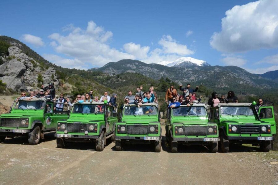 From Alanya: Obacay River Jeep Safari and Picnic Lunch