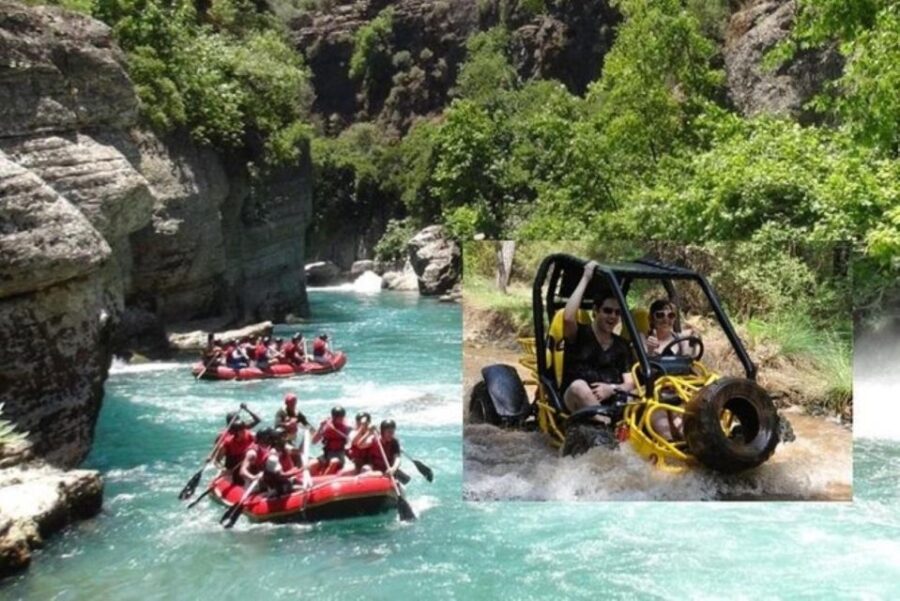 From Alanya : Rafting And Buggy or Quad Tour