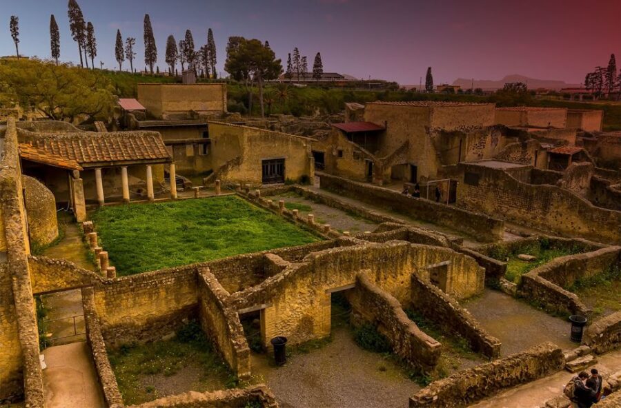From Amalfi Coast: Pompeii Herculaneum Skip-The-Line