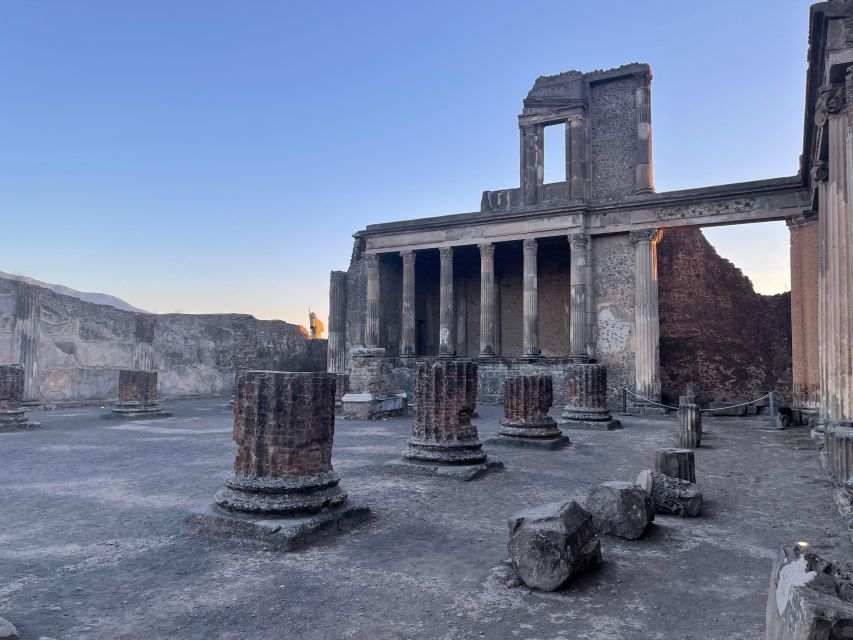 From Amalfi Coast : Pompeii Ruins Guided Tour Small Group
