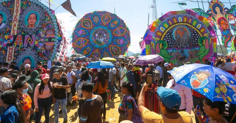 From Antigua: Sumpango Giant Kite Festival