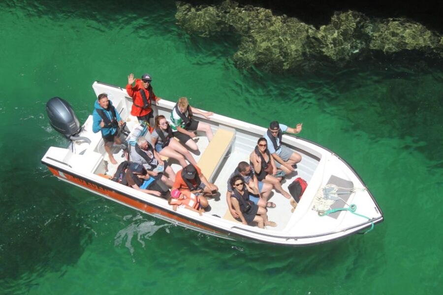 From Armação De Pêra: Private Beaches & Caves Boat Tour