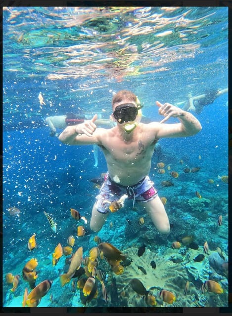 From Bali: Full Day Private Snorkeling Tour Nusa Penida