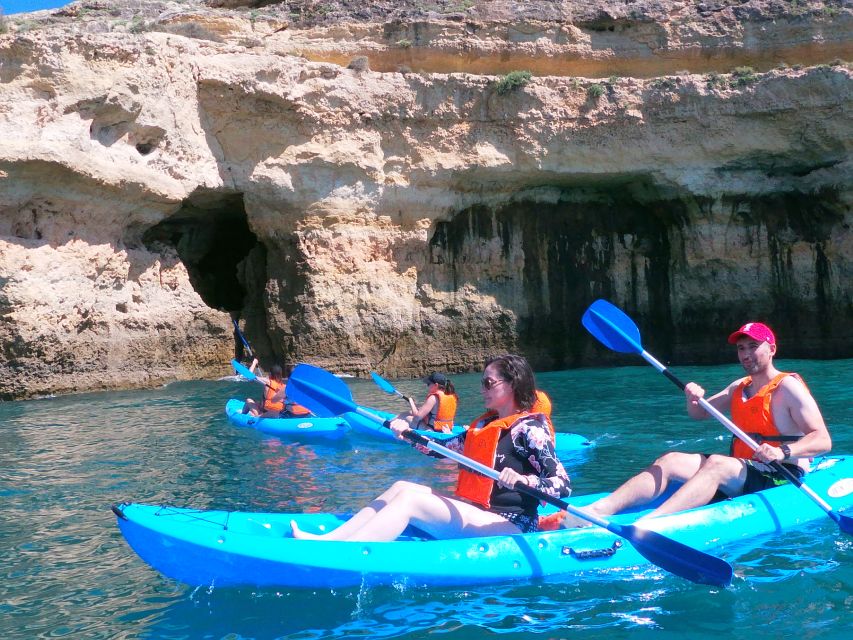 From Benagil Beach: Benagil Cave Guided Kayaking Tour - Itinerary and Highlights
