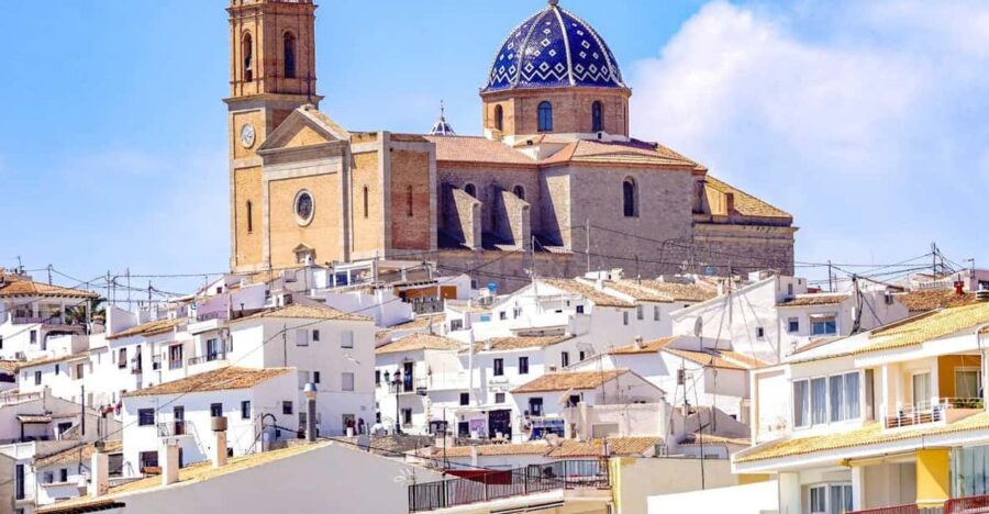 From Benidorm: Guadalest, Altea & Ticket to Algar Waterfalls