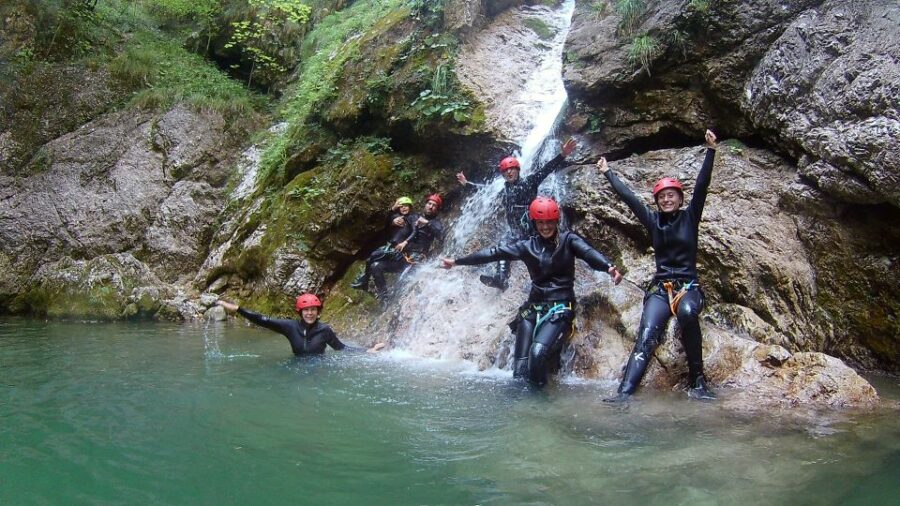 From Bovec: Basic Level Canyoning Experience in Sušec