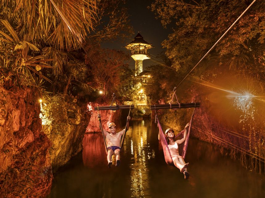 From Cancun & Riviera Maya: Xplor Fuego At Night