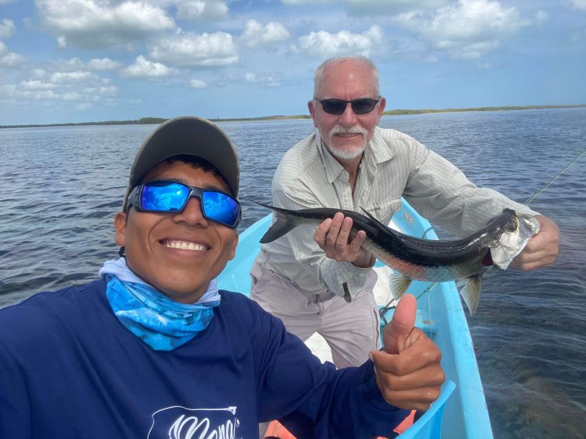 From Cancun: Tarpon Fly Fishing Tour in San Felipe,Yucatán