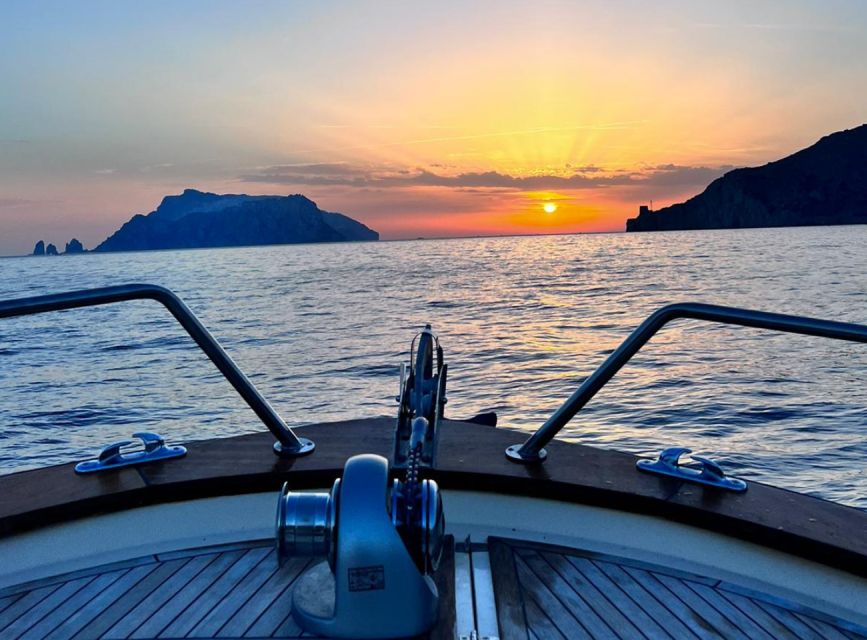 From Capri: Capri & Amalfi Coast Private Boat Tour