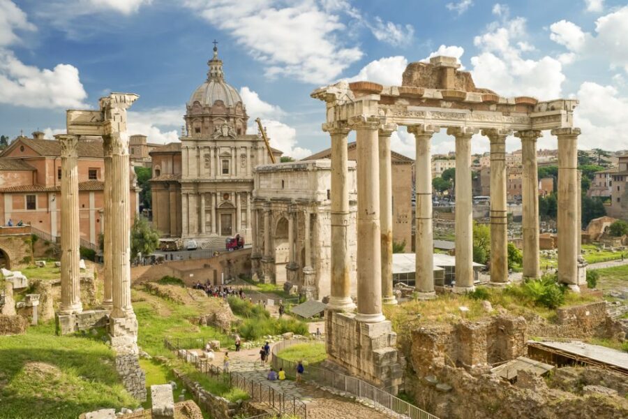 From Civitavecchia: Roman Forum and Colosseum Full-Day Tour