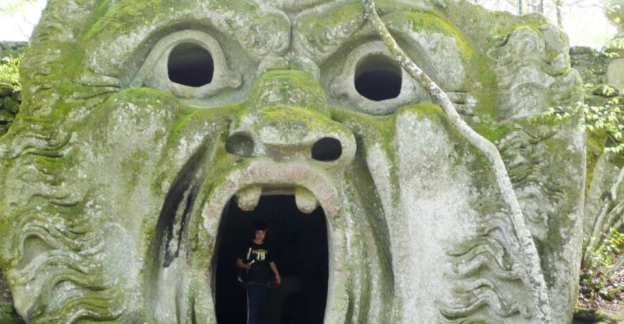 From Civitavecchia: the Dying City and Monster Park Tour