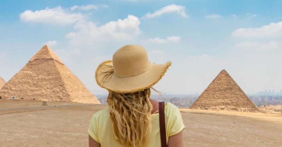 From Dahab: Cairo & Giza Highlights by Plane With BBQ Lunch