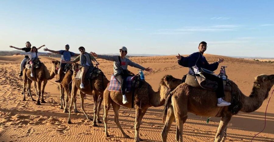 From Fes: 2-Day Erg Chebbi Desert Tour to Marrakech or Fes