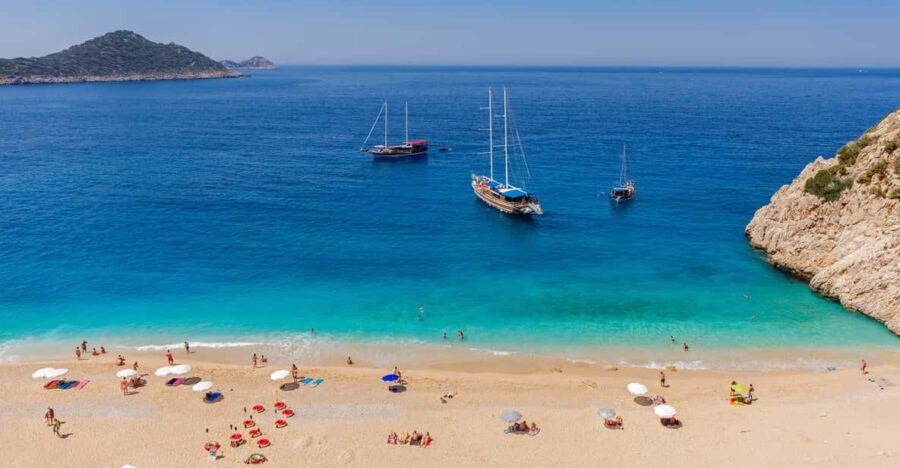 From Fethiye: Full-Day Lunch Cruise in the Gocek Gulf