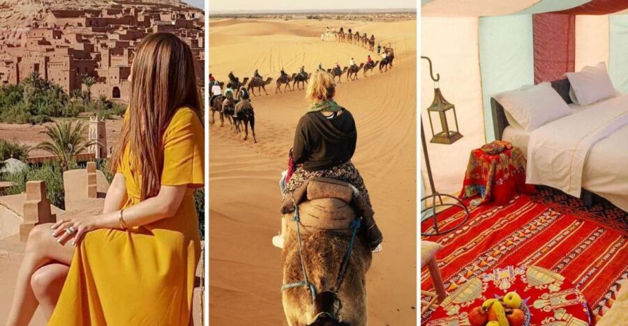 From Fez: 3-Day Desert Tour to Merzouga and Marrakech
