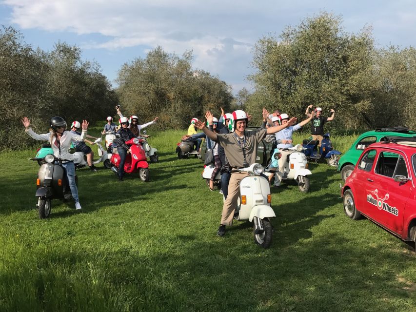 From Florence: Tuscan Countryside Vespa Tour With Tastings