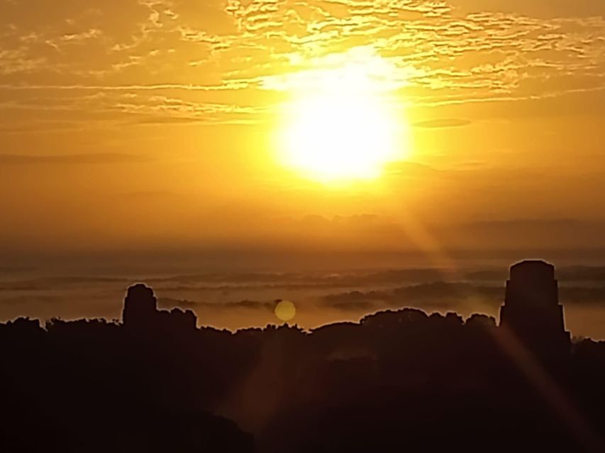 From Flores: Tikal Guided Tour With Transportation