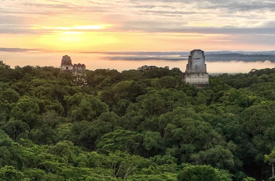 From Flores: Tikal Sunrise Tour