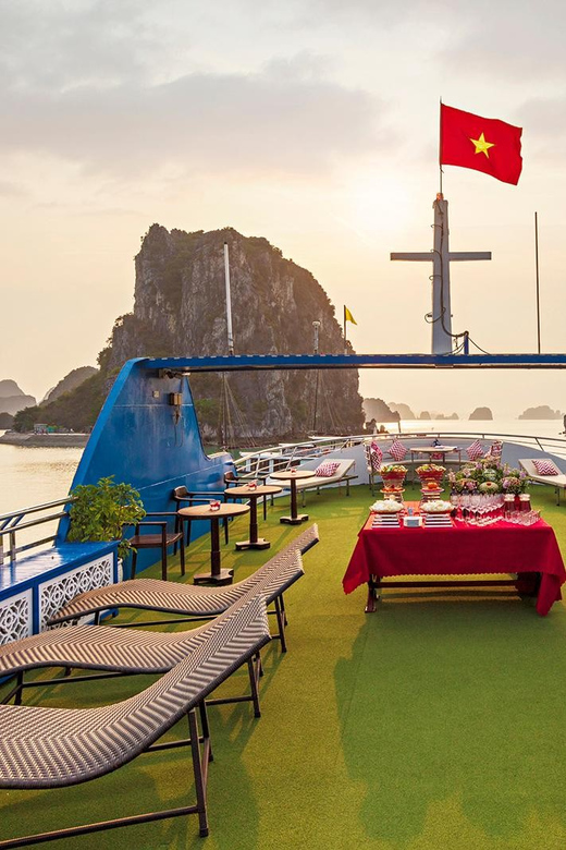 From Hanoi: Explore Ha Long Bay 1 Day With A Luxury Cruise
