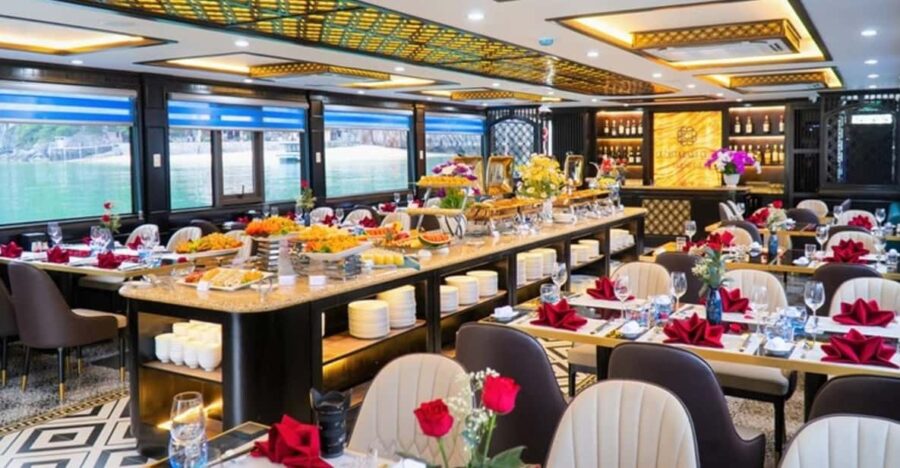 From Hanoi:Ha Long Bay 2 Days 1 Night-Cruise 6 Stars Luxury