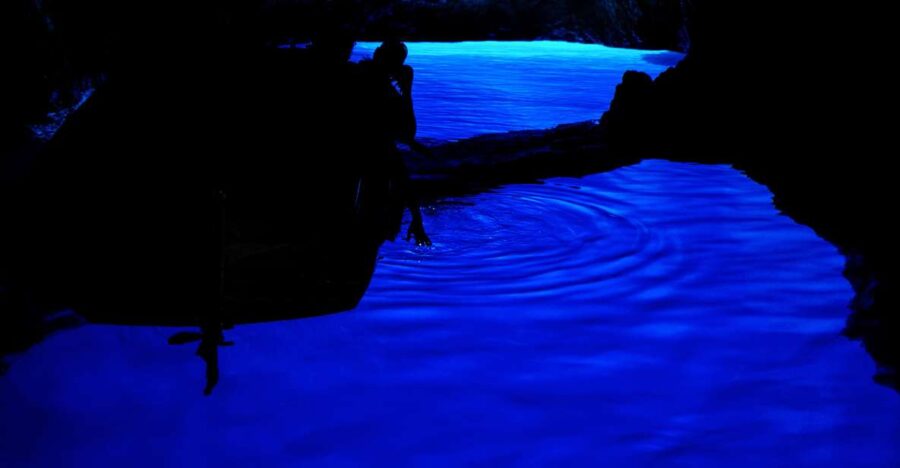 From Hvar: Blue & Green Cave Group Tour