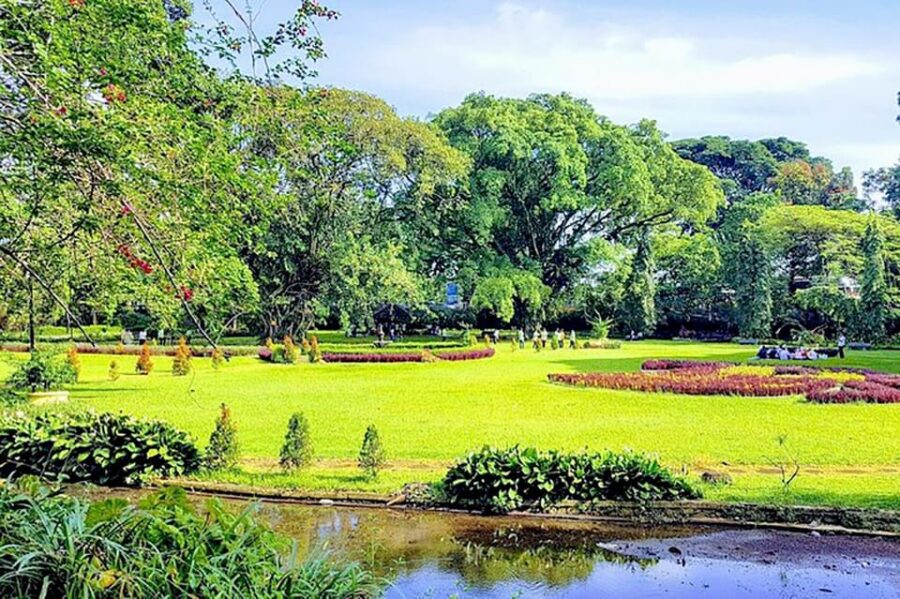 From Jakarta : Botanical Garden , Waterfall , Wayang Puppet