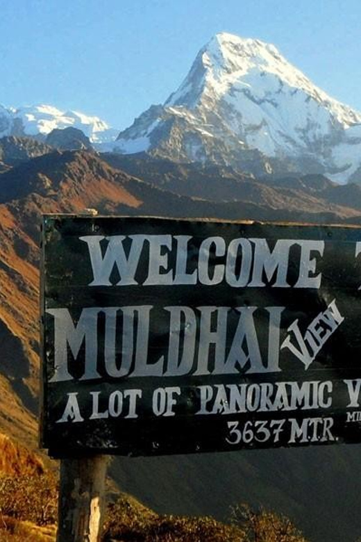 From Kathmandu: 7 Day Mulde View Point & Poonhill Trek