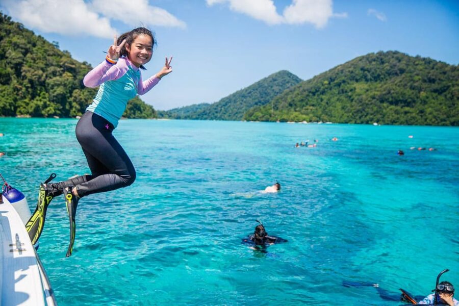 From Krabi: Surin Islands Snorkeling Tour W/ Meals