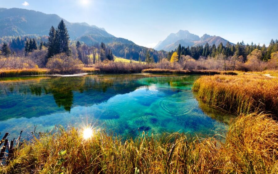 From Ljubljana: Guided Day Tour to Soča and Kranjska Gora