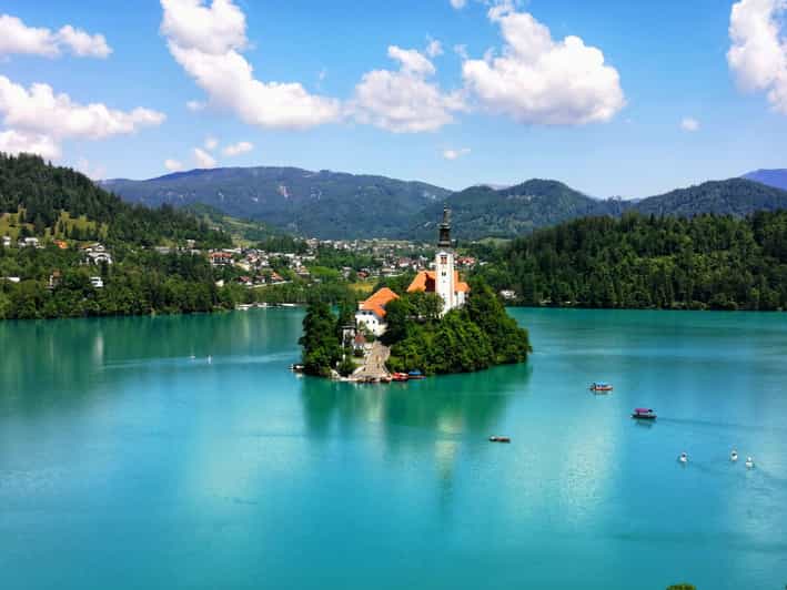 From Ljubljana: Lake Bled, Postojna Cave and Predjama Castle