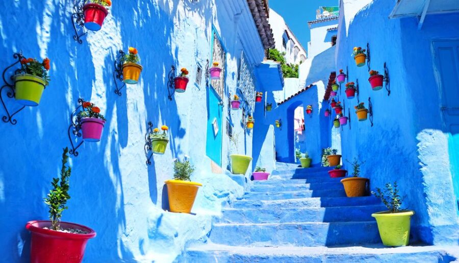 From Marrakech: 3-Days Trip to Chefchaouen via Rabat